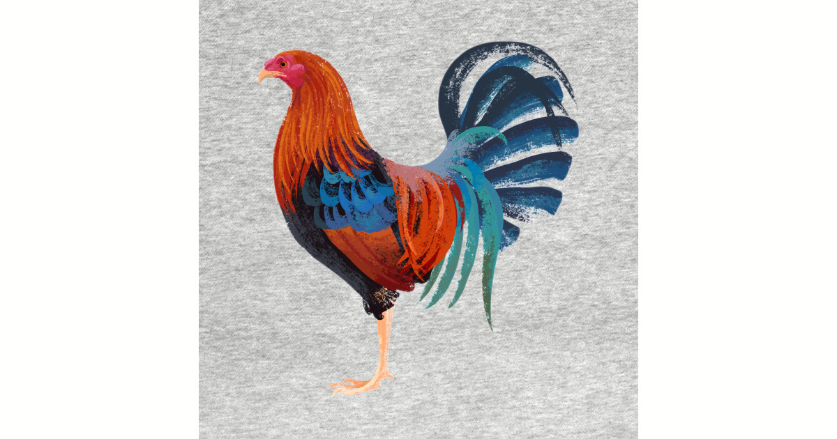 Sweater Game Rooster Rooster Sticker TeePublic